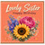 Sister Happy Birthday Card, Lovely Sister Floral Birthday Card