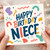 Niece Happy Birthday Card