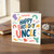 Uncle Birthday Card, Happy Birthday Uncle Card