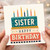 Sister Happy Birthday Card