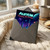 Auntie Happy Birthday Card, Neon Space City Design