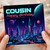 Cousin Happy Birthday Card, Space Themed Birthday Card for Cousin