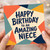 Happy Birthday Niece Card, Amazing Niece Birthday Card