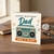Dad Birthday Card, Retro Boombox Happy Birthday Dad Card, Have a Blast