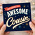 Cousin Birthday Card, Awesome Birthday Card for Cousin