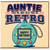 Auntie Retro Birthday Card, Happy Birthday Tamagotchi Style Card