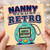 Nanny Birthday Card, You’re Not Old You’re Retro Birthday Card