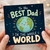 Best Dad Card, To the Best Dad in the Whole World Card