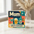 Mum Birthday Card, Retro Cocktail Drinks Happy Birthday Card