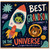 Best Grandson Card, Grandson Birthday Card, Space Rocket Alien Card