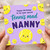Nanny Birthday Card, Tennis Mad Birthday Card
