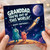Granddad Birthday Card, Out of This World Space Birthday Card