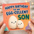 Son Birthday Card, Egg - cellent Happy Birthday Card for Son