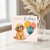 Sister Birthday Card, Cute Sister with Balloons Happy Birthday Card