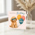 Granddaughter Birthday Card, Cute Granddaughter and Balloon Happy Birthday Card