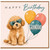 Granddad Birthday Card, Happy Birthday Granddad and Balloons Design