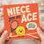 Niece Birthday Card, You Are Ace Smashing Birthday Tennis Card