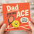Dad Birthday Card, You Are Ace Smashing Birthday Tennis Card