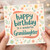 Granddaughter Birthday Card, Happy Birthday to a Wonderful Granddaughter Floral Card