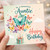 Auntie Birthday Card, Happy Birthday to a Beautiful Auntie Butterfly Card