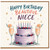 Niece Happy Birthday Card, Beautiful Niece Birthday Card