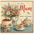 Mum Happy Birthday Card, Floral Birthday Card for Mum