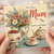 Mum Happy Birthday Card, Floral Birthday Card for Mum