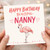 Nanny Birthday Card, Happy Birthday Beautiful Flamingo Card
