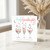 Granddaughter Birthday Card, Lovely Floral Wine Glass Design