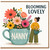 Nanny Birthday Card, Blooming Lovely Nanny Floral Greeting Card