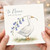 Niece Card, With All My Love Duck and Bluebell Watercolour Card