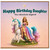 Daughter Birthday Card, You Absolute Legend Unicorn Princess Birthday Card