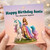 Happy Birthday Auntie Card, You Absolute Legend Unicorn Princess Birthday Card