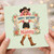 Nanny Birthday Card, Cowgirl Happy Birthday Card