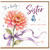 Sister Birthday Card, To a Lovely Sister Happy Birthday Floral Butterfly Card