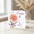Cousin Birthday Card, Lovely Floral Butterfly Happy Birthday Card