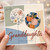 Granddaughter Birthday Card, Lovely Happy Birthday Floral Balloon Design