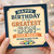 Funny Son Birthday Card - Greatest Son There Has Ever Been - Jelly Bean Pun ‘You Bean So Much to Me’ - Retro Typographic Design