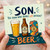 Son Birthday Card, Funny Beer Birthday Card for Son