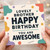 Brother Birthday Card, Lovely Brother Happy Birthday You Are Awesome Card