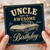 Uncle Birthday Card, Have an Awesome Birthday Card, Classic Car Birthday Card