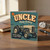 Uncle Birthday Card, Outstanding in Your Field Tractor Card