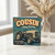 Cousin Happy Birthday Card, Outstanding in Your Field Tractor Birthday Card
