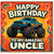 Uncle Birthday Card, Happy Birthday to My Amazing Uncle Monster Truck Card