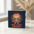 Superhero Kid Birthday Card - Have a Super Birthday - Cute Comic Style Caped Hero with Orange Starburst - Fun Card for Children