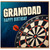 Granddad Birthday Card, Happy Birthday Card for Grandad, Dartboard Design