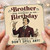 Brother Birthday Card, Funny Drink Responsibly Vintage Style Card