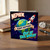Nephew Birthday Card, Out of This World Rocket Space Birthday Card