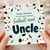 Uncle Birthday Card, Football Mad Happy Birthday Card