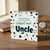 Uncle Birthday Card, Football Mad Happy Birthday Card